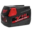 Milwaukee 48-11-1830 V18 18-Volt 3.0 Amp Hour Lithium-Ion Slide Style Battery