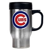 Chicago Cubs MLB Stainless Steel Travel Mug - Primary Logo