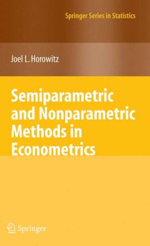 Semiparametric and Nonparametric Methods in Econometrics (Springer Series in Statistics)