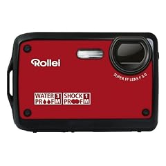 Rollei Sportsline 90 Digitalkamera (9 Megapixel, 6-fach digit. Zoom, 6,4 cm (2,5 Zoll) Display) rot