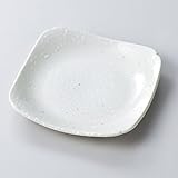 雪粉引　取皿　5個組 【美濃焼　和皿】