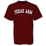 Texas A&M Aggies Maroon Arch Logo T-shirt