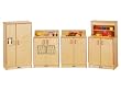Jonti-Craft 2030TK ThriftyKYDZ 4-Piece Kitchen Set, Natural Birch