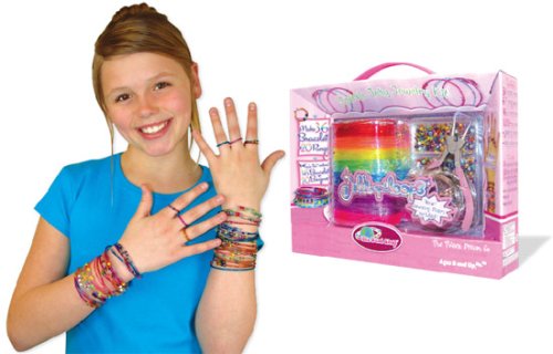 Childrens Toyshop  Toys : Fashion Angels JellLoopdeLoops Sparkle Jelly Jewelry Kit