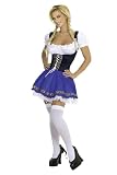 Oktoberfest Girl Sexy Costume German Heidi Beer Maid Serving Wench Dirndl Dress Outfit Roma