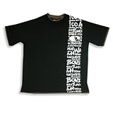 Dogwood - Boys Short Sleeve Graffiti Tee Shirt, Black, Brown, White