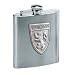 Scottish Lion Rampant Crest 8oz Stainless Steel Hip Flask