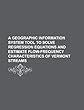 A Geographic Information System Tool to Solve Regression Equations and Estimate Flow-Frequency Characteristics of Vermont Streams