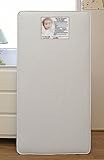 L.A. Baby 2-in-1 Mattress with Visco Foam (White) (52"H x 27"W x 5.75"D)