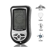 2 X Wristop Digital Compass Altimeter Barometer Thermometer