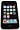 EMARTBUY APPLE IPOD TOUCH 2G/3G SILICON CASE/COVER/SKIN FLORAL BLACK + SCREEN PROTECTOR