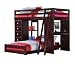 Twin over Twin Modular Loft Bed with Chest and Desk