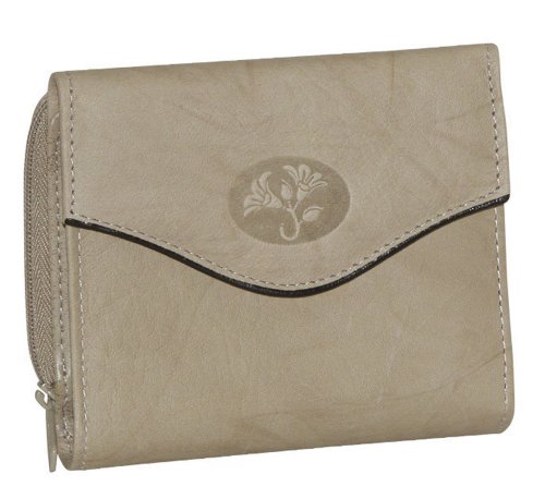 Buxton Heiress Leather Zip Purse