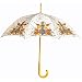 Apparel : Totes Deluxe Stick Umbrella - Floral Splatter