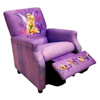 Kids Disney Fairies Recliner Chair - Lavender