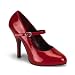 Bordello Mary-Janes-Pumps Tempt-35 Lack rot Gr. 38,5