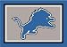 Detroit Lions 5' 4" x 7' 8" Team Spirit Area Rug