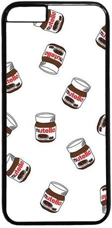 Iphone 6 Case,Many Nutella Pots with White Background Design PC Black Case for Iphone 6 4.7inch(D Series)