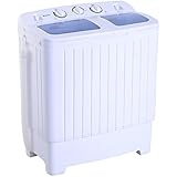 Giantex Portable Mini Compact Twin Tub 11lb Washing Machine Washer Spin Dryer