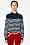L!VE Long Sleeve Cropped Stripe Woven Shirt