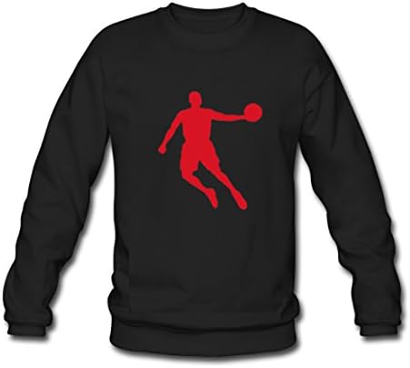 Letjoy Michael Jordan Logo Men's Classic Sweatshirt L Black
