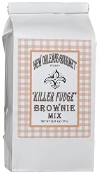 New Orleans Gourmet Foods Killer Fudge Brownie Mix, 18-Ounce Bags (Pack of 3)