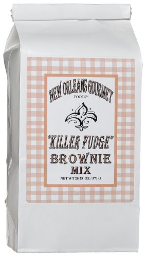New Orleans Gourmet Foods Killer Fudge Brownie Mix, 20.25-Ounce Bags (Pack of 5) by Brownie Mixes