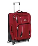 UPC 040176425771 product image for High Sierra Endeavor Spinner Upright Luggage, Carmine Red/Black, 25.5-Inch | upcitemdb.com