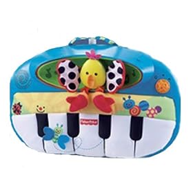 Fisher-Price Miracles and Milestones Peek-a-Boo Piano by Car Seat Toys