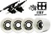 Randal 180 LONGBOARD TRUCKS Package 68mm BIGFOOT Wheels