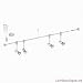 Paulmann HighWire Set Barelli 3m 4x50W GZ10 alu / satin