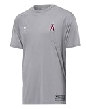 Los Angeles Angels NikeFit Short Sleeve Grey Training Tee