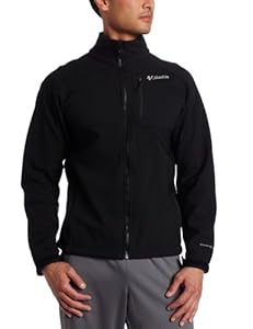 Columbia Men's Ascender II Softshell Jacket, Black, Large