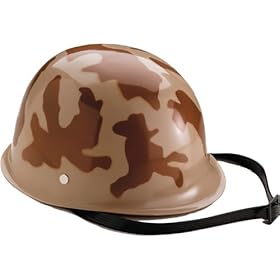 Desert Camouflage Army Toy Plastic Helmet (Kids)