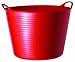 Tubtrugs SP42R 10.5-Gallon Storage Bucket, Red