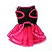 PanDaDa Pet Dog Cat Glitter Red&Black Tutu Dress Lace Skirt L