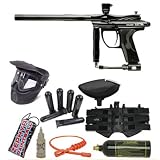 Kingman Spyder 09 Electra Titanium Paintball Gun Package - Black