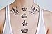 Tattify Crown Temporary Tattoo - God Save The Queen (Set of 2)