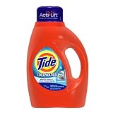 Tide 2x Ultra Tide Coldwater HE Liquid Fresh Scent with Actilift, 50.0-Ounce Bottles