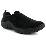 Mens Black Cheap Jungle Moccasin Slip On Shoe - Black - UK 8by Rockstorm