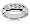 1.00 ctw Men's Diamond Ring in 18K White Gold