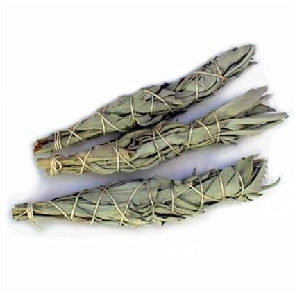 SKCaliSage White Sage Mini Smudging Stick - 3Pack (4