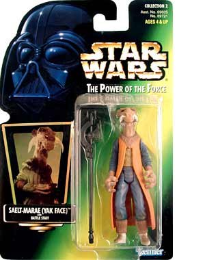 Star Wars: Power of the Force Green Card > Saelt Marae (Yak Face) Action Figure 41tT4A2L23L Star Wars: Power of the Force Green Card > Saelt Marae (Yak Face) Action Figure