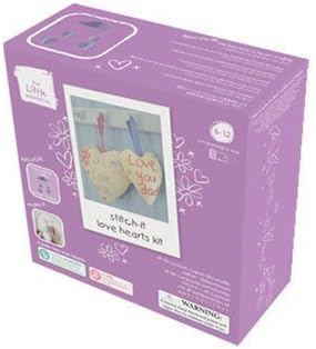 The Little Experience Stitch-it Lovehearts Kits by The Little Experience