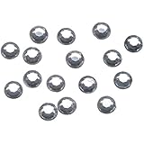 One Pack of 200 pieces Stick-On Rhinestone Jewels Crystal Color