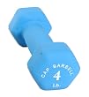 Cap Barbell Neoprene Dumbbell (Teal, 4-Pound)