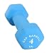 Cap Barbell Neoprene Dumbbell (Teal, 4-Pound)
