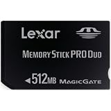 Lexar MSDP512-40-664 512 MB Platinum II Memory Stick Pro Duo (Retail Package)