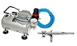 IWATA HIGH PERFORMANCE PLUS HP-SB PLUS AIRBRUSHING SYSTEM WITH AIRBRUSH-DEPOT MODEL TC-20