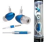 Cuffu Iphone Noise Canceling Earphones-Blue